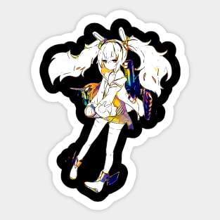 Azur Lane Laffey Pop Art Sticker